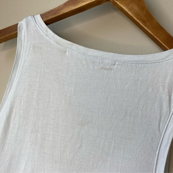 Michael Stars LARGE Blue Ombre Tie Dye Sleeveless Tank Ultra Maxi Long Dress - Picture 5 of 11